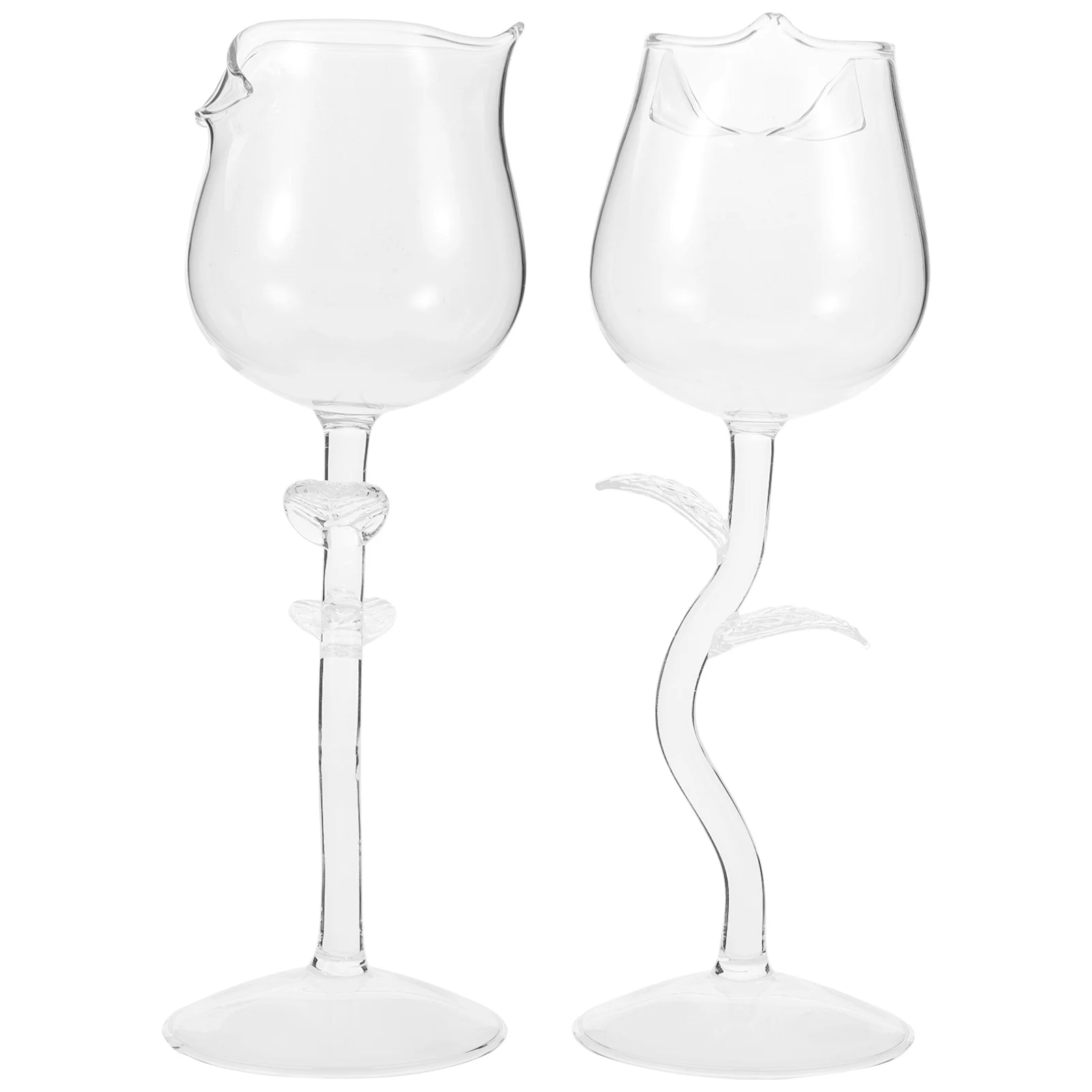 

Glasses Rose Goblet Cocktail Cup Flower Champagne Whiskey Martini Toasting Cups Tumbler Drink Decanter Red Burgundy Shaped