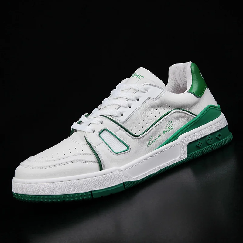 

Роскошные Брендовые мужские маленькие кожаные туфли, летняя мода, повседневные, дышащие и универсальные, Корейская версия, высокий whi