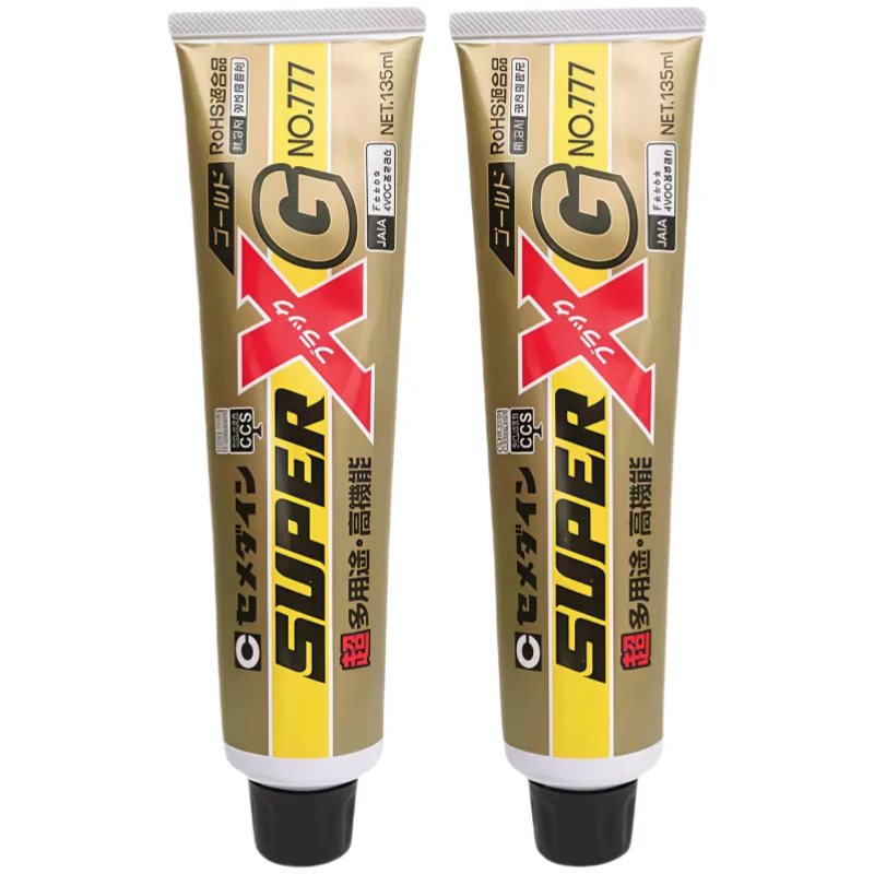 

Оригинальный клей CEMEDINE 777 Super X Gold AX-115, универсальный эластичный клей быстроотверждения для пластика, резины, керамики, 135 мл
