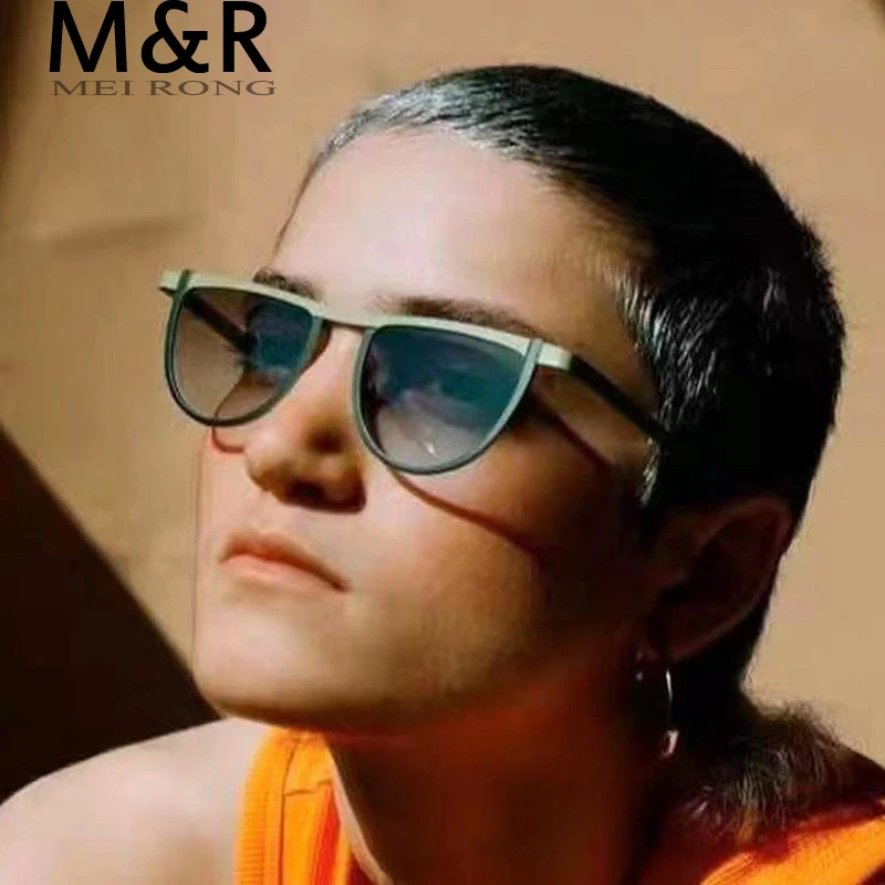 

Retro Metal Cat Eye Sunglasses Women Men Small Frame Trend Cateye Sun Glasses Female Decorative Sunglass Uv400