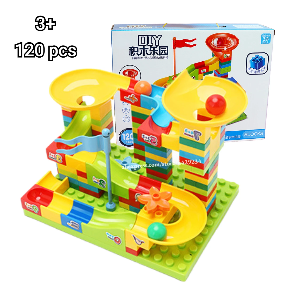 Набор строительных блоков Marble Run Сделай сам от Timo'z Развивающая игрушка унисекс