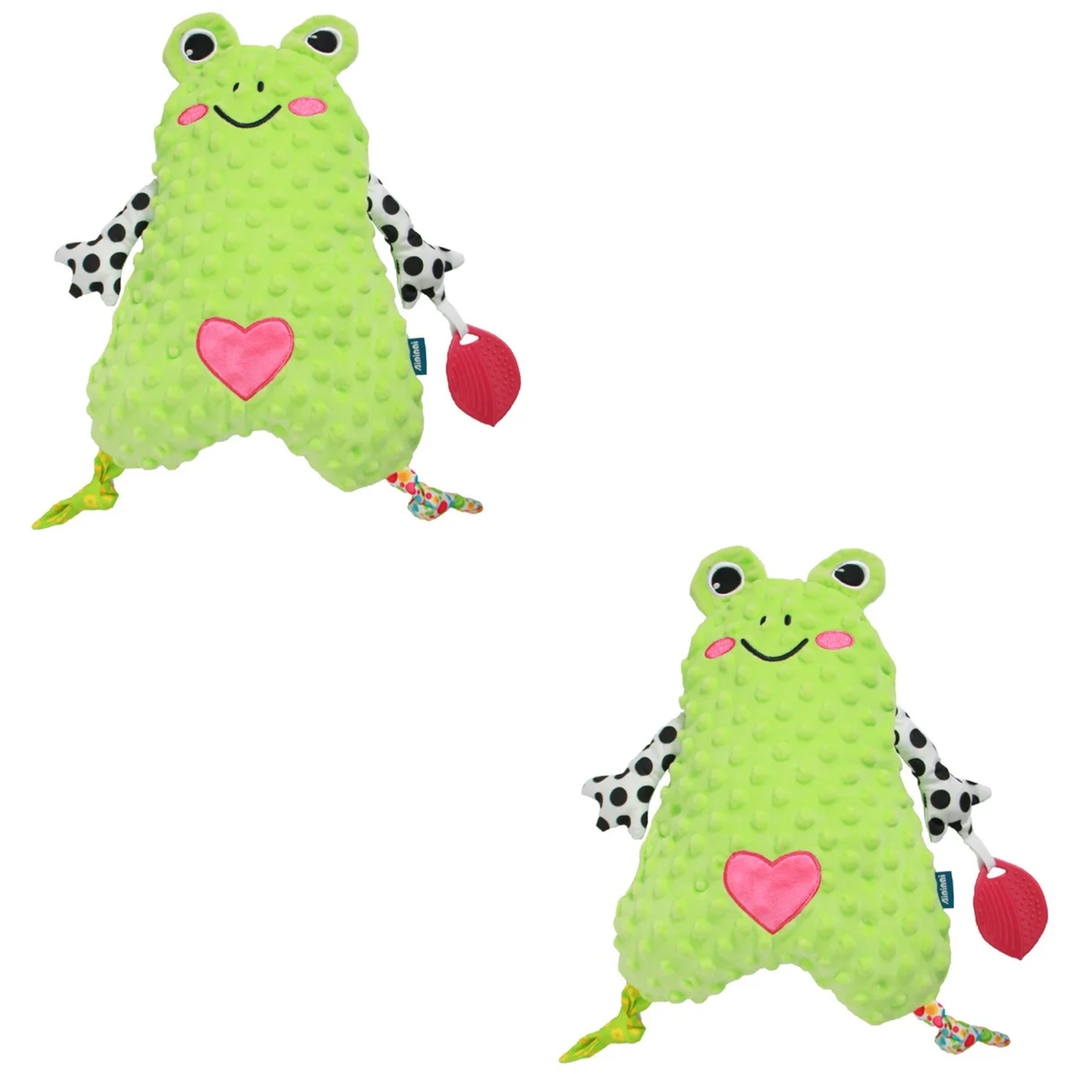 

2pcs Cartoon Soothing Towel Cartoon Animal Soother Towel for Toddler Newborn