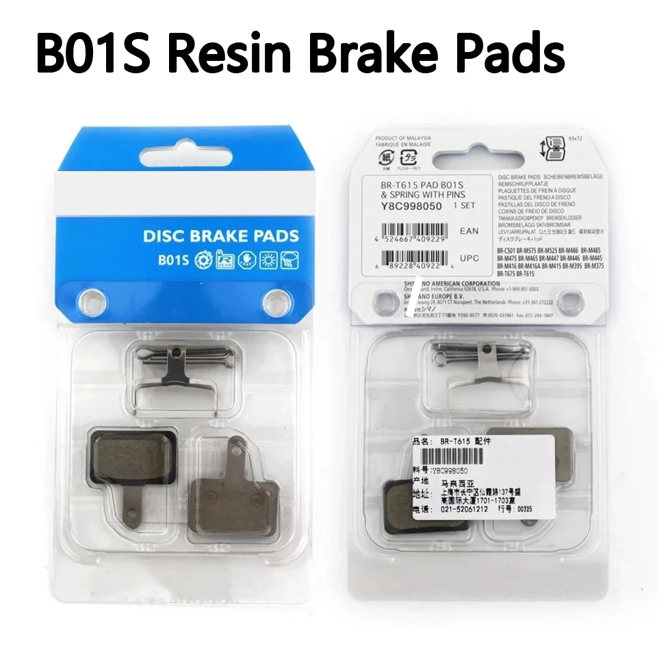 2/4 пар B01S G01S резиновые колодки для горного велосипеда дисковые Тормозные MT200 M355 M375