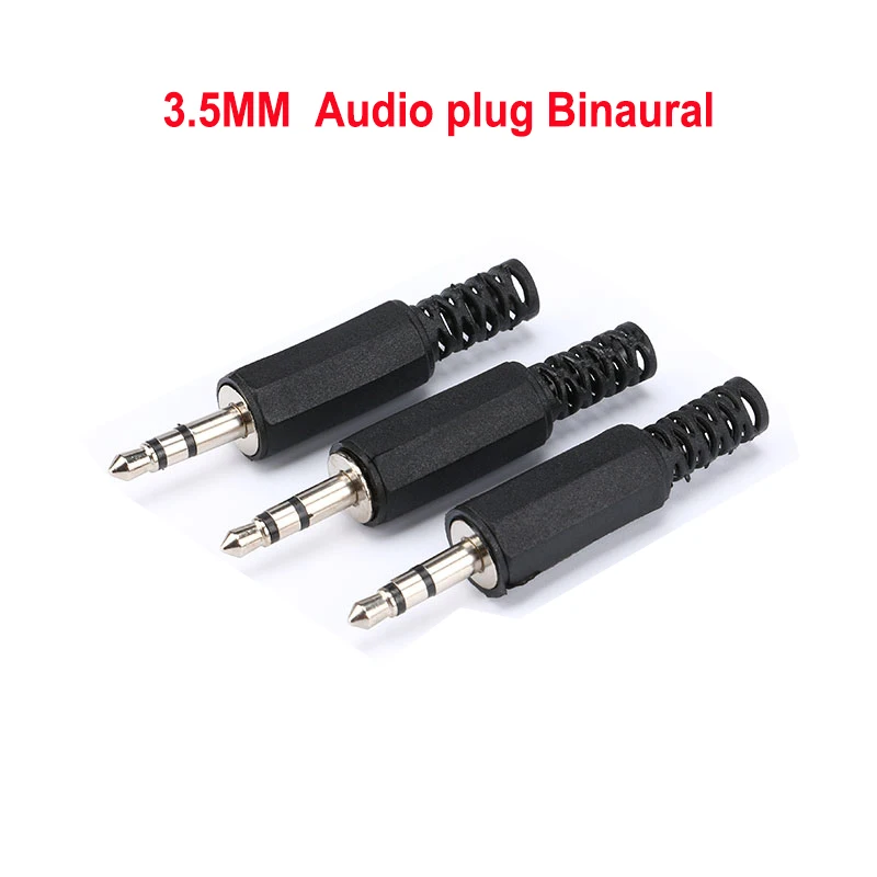 10 шт. 3 5 мм аудиоразъем стерео разъем бинауральный/моно старый кабель для