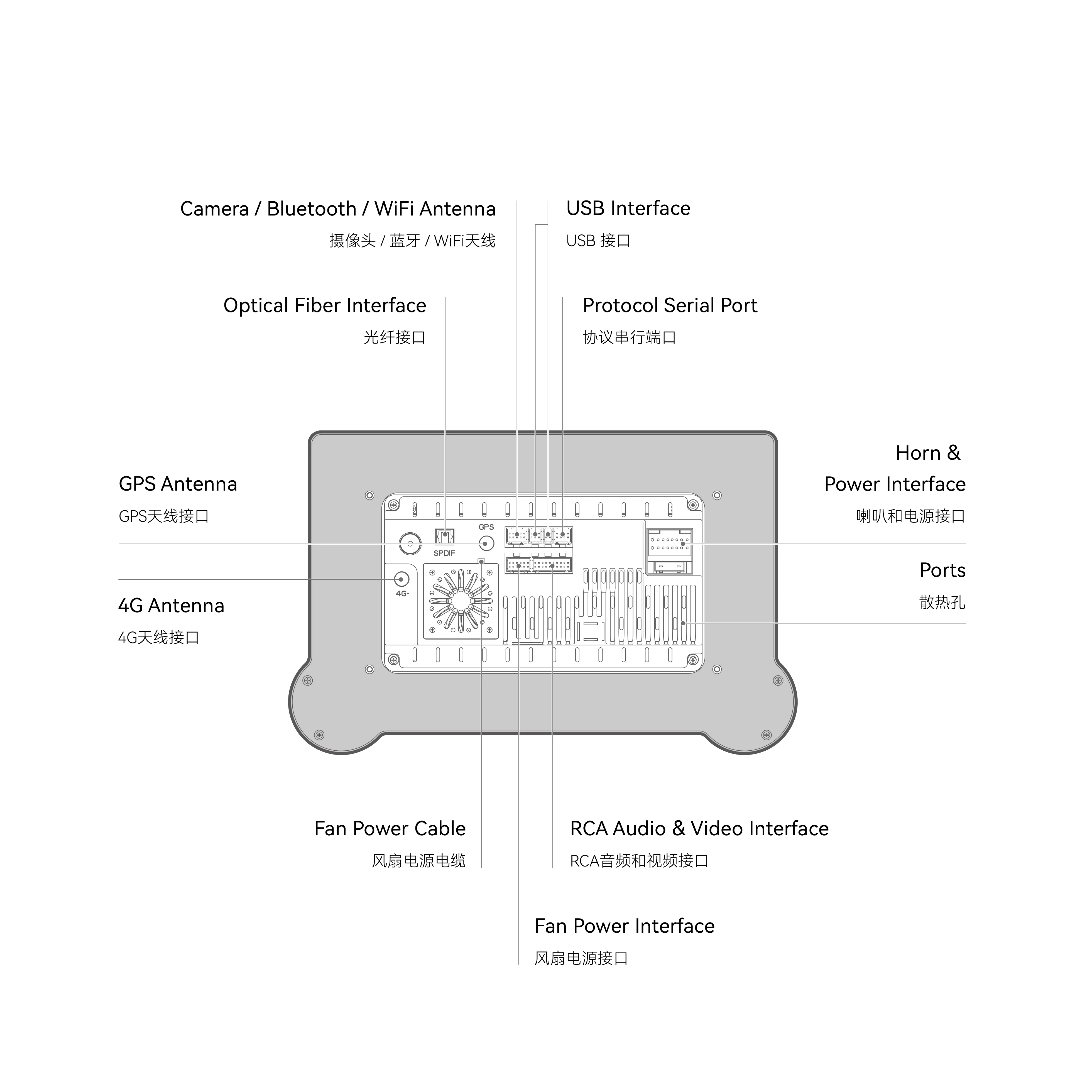 Qcm6125 11 5-дюймовый 2K экран автомобильный радиоприемник Android мультимедийный плеер DSP