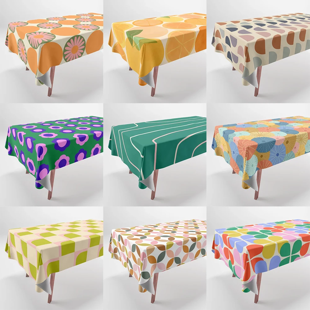 

Tablecloths Rectangular Tablecloths Home Decorative Table Covers Round Tablecloths Picnic Cloths Outdoor Tablecloths