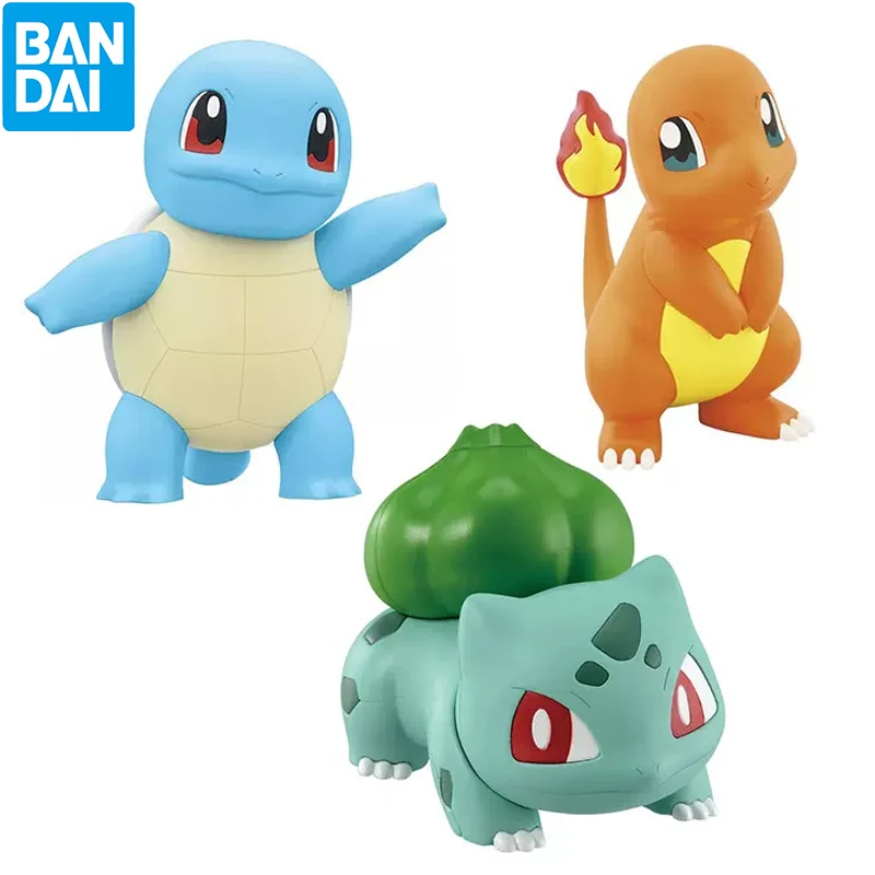 В наличии BANDAI Покемон карманные монстры Pokepla Быстрый чармандер Сквиртл