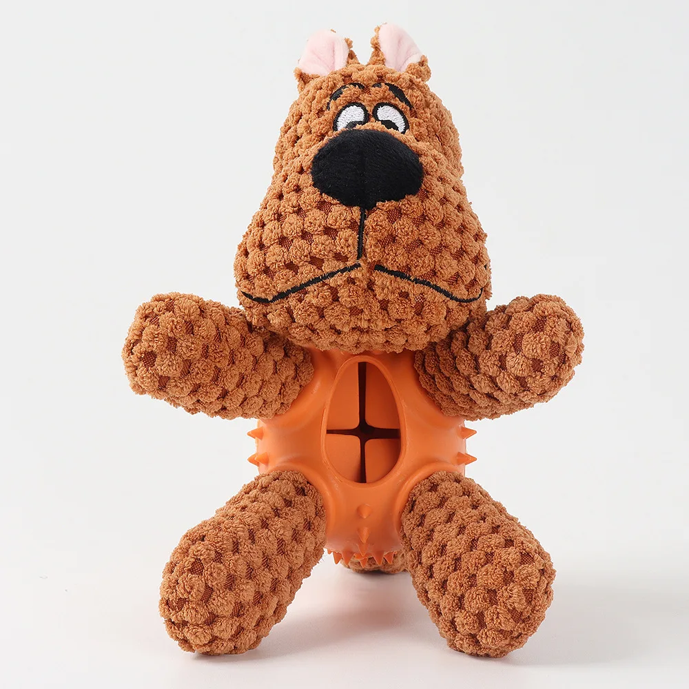 Natural Rubber Chew Puzzle Dog Toys Food Dispensing Dog Toys