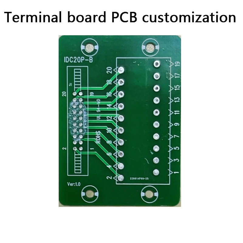 

Печатная плата для клеммной колодки DB DP IDC