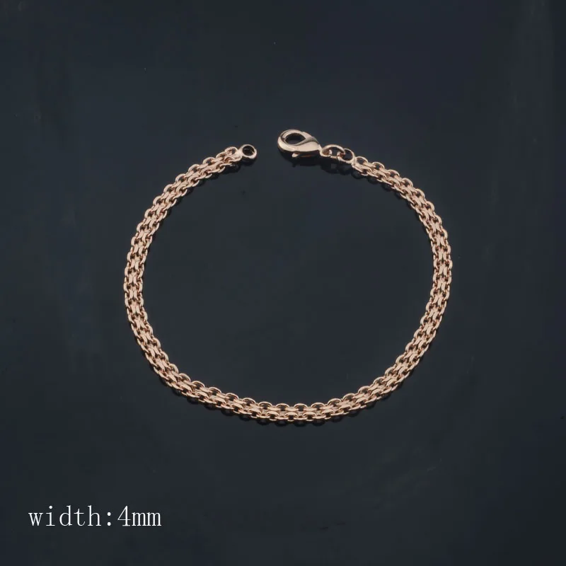 Браслеты из цепи модели в ассортименте 20 см
