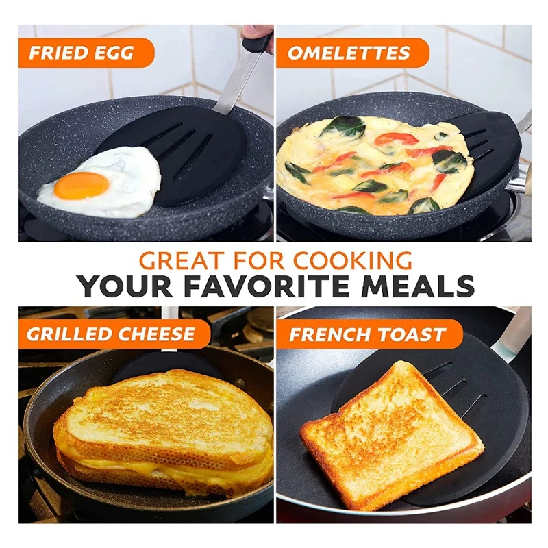 Акция! Шпатель с силиконовой ручкой шпатель для слива стейка используемый блинов