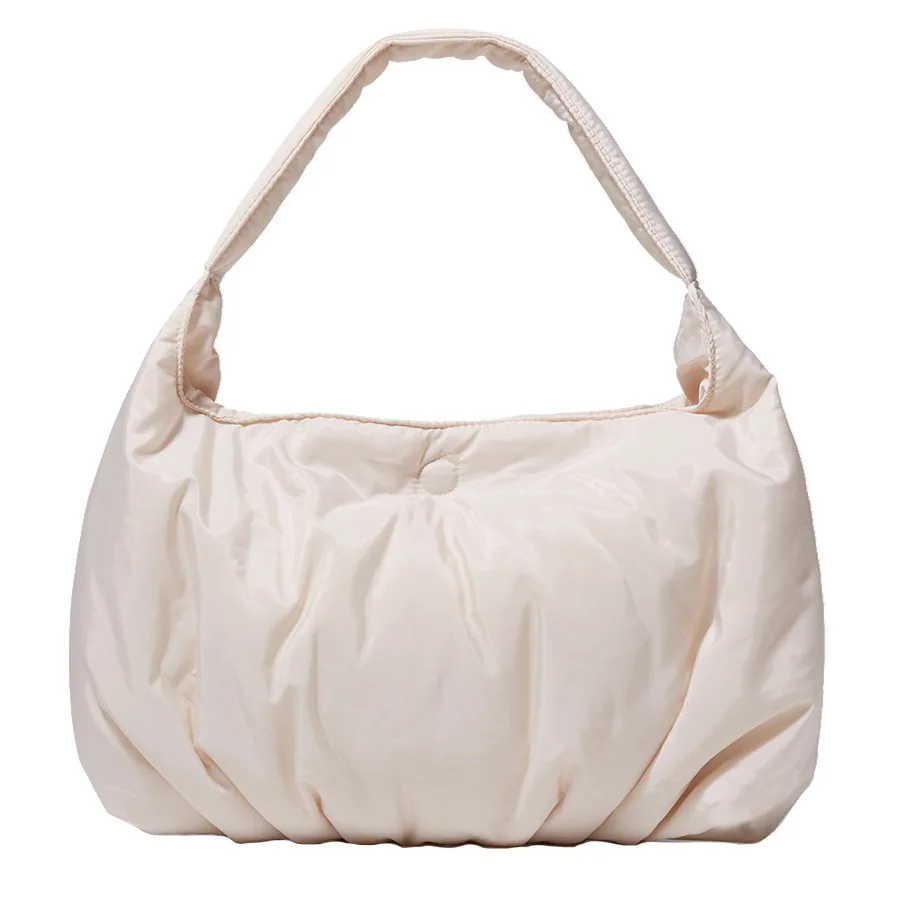 2023 New Famous Brand Designer Down One Shoulder Women Bag Stitch Splice Simple Ladies Underarm Bags Fashion Purses And Handbags