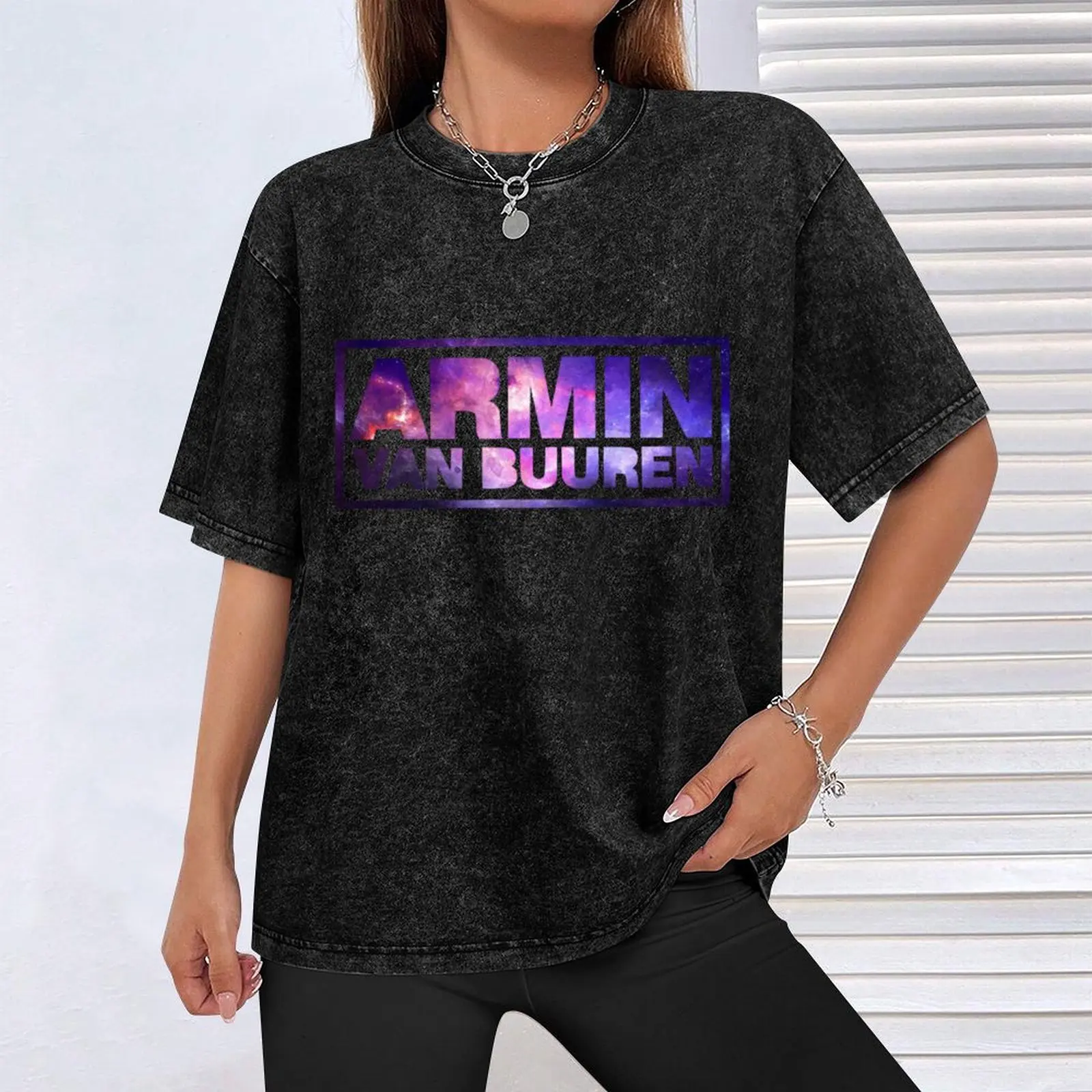 Футболка Trance Armin Purple Galaxy футболка большого размера аниме забавная рубашка