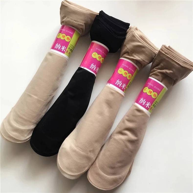 30Pairs Transparent Thin Socks Ultrathin Women Nylon Ladies Female Short Ankle Meias Elastic Breathable Summer Spring Silk Sox