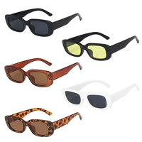 2022 retro trendy square sunglasses cycling glasses women leopard fashion sunglasses anti uv travel fishing hiking eyewear