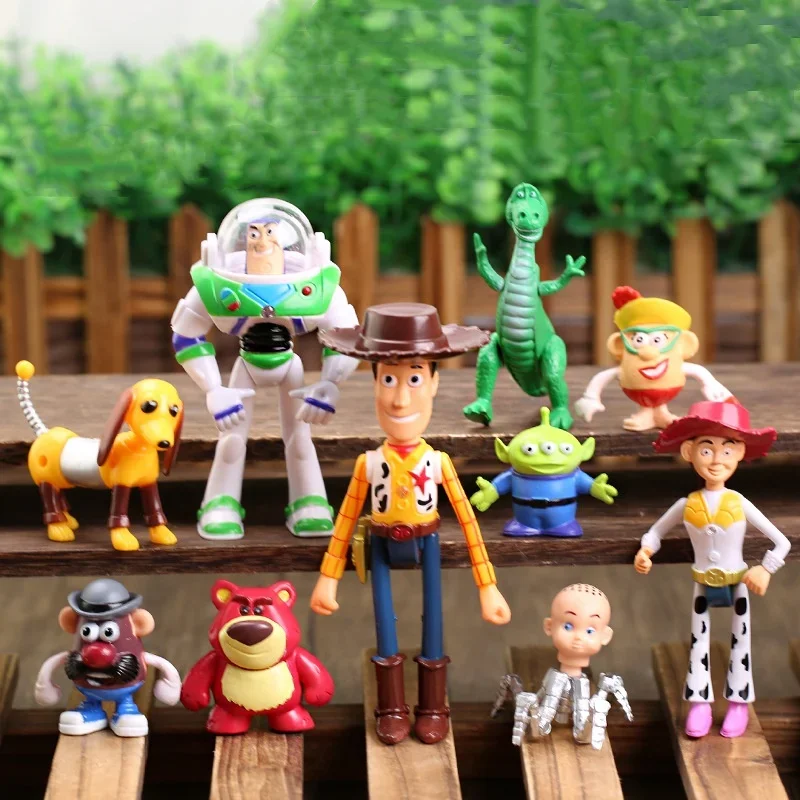 Disney Toy Story аниме игрушки Вуди Джесси Базз Лайтер Forky фигурки модель куклы