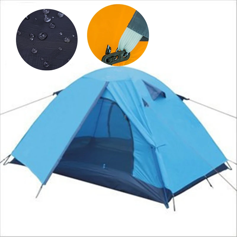 

2 Person Upgraded Ultralight Tent Waterproof Tourist Backpacking Tents outdoor Camping mountaineering tent Nature hike Camping