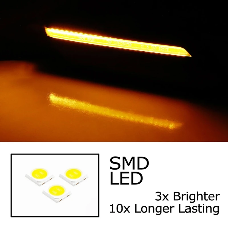 

Car Dynamic Lens LED Side Marker Light For Mini Cooper F55 F56 F57 2014- Turn Signal Lamp 63137298347,63137298348
