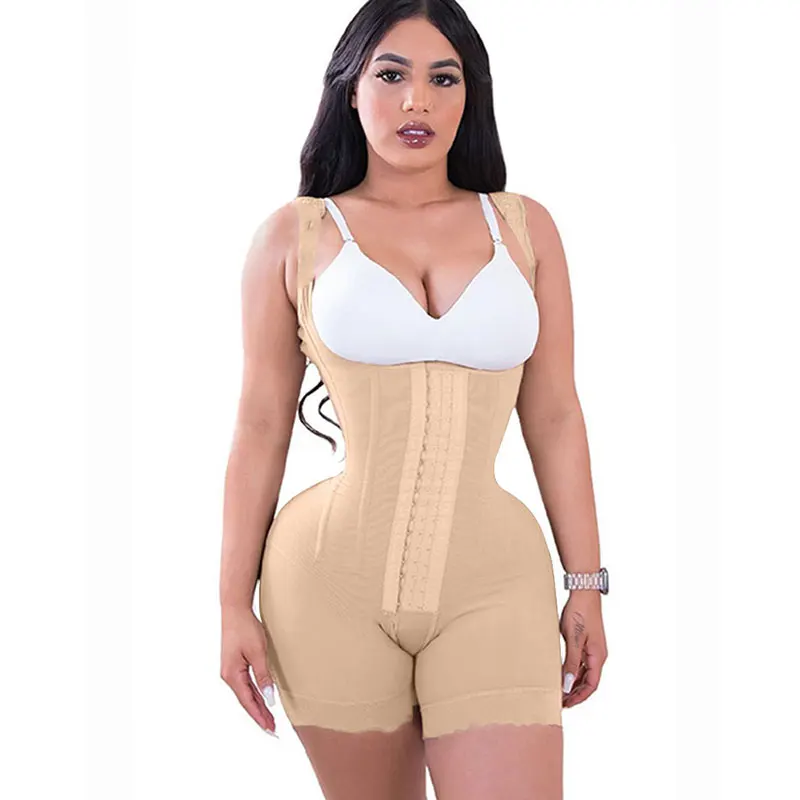 Women's High Double Compression Garment Tummy Control Adjustable Skims BBL Post Op Surgery Supplie Fajas Colombianas