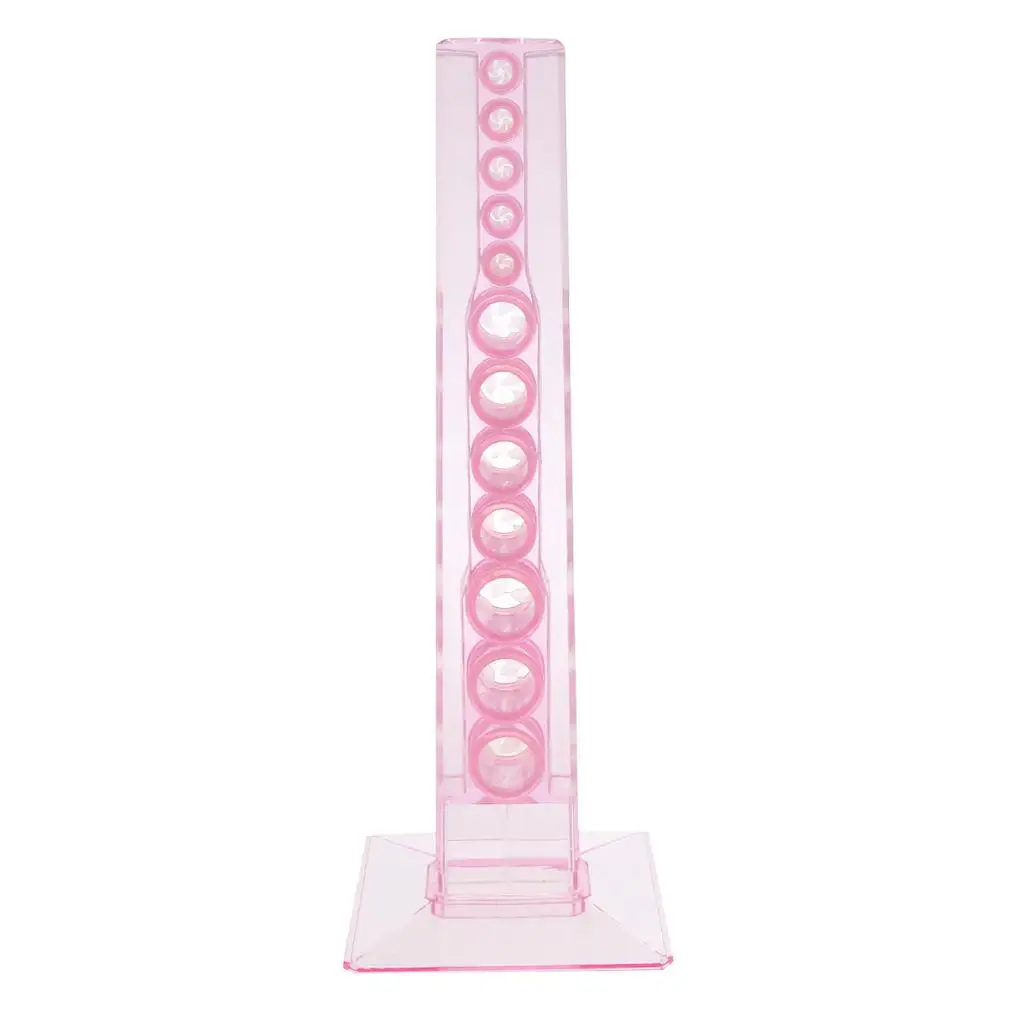 

Стабильный акриловый держатель для кистей для макияжа стойка для сушки кистей Органайзер