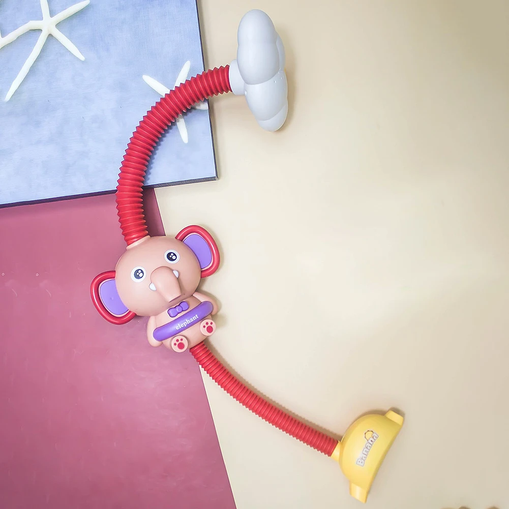 Электрическая игрушка-смеситель для ванной и душа в виде слона |