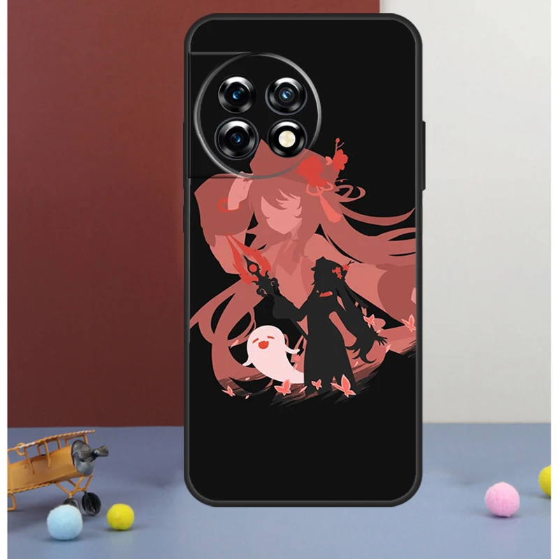 Чехол Genshin Impact Game Cover для OnePlus Nord 4 CE 2 3 Lite N20 N30 9 10 Pro 8T 9RT 10T 11 12 13 R