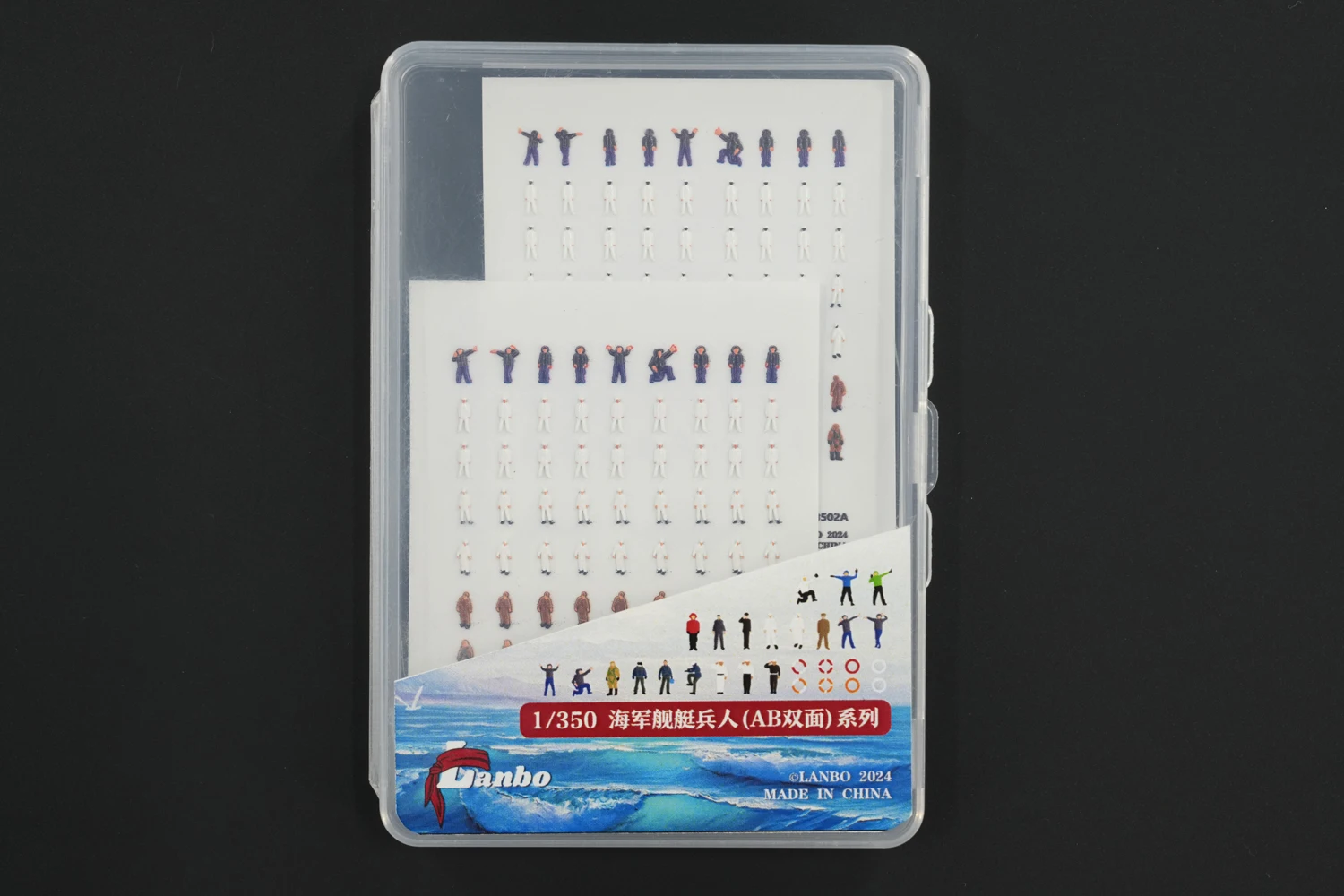 Модели Lanbo 3502A 1/350 Вторая мировая война Американский авианосчик Ground Crew &amp Pilots