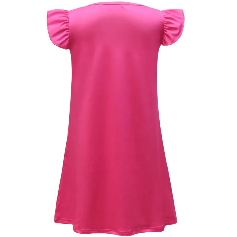 Детское летнее платье детские платья Raya и The Last Dragon пижамы для девочек костюм