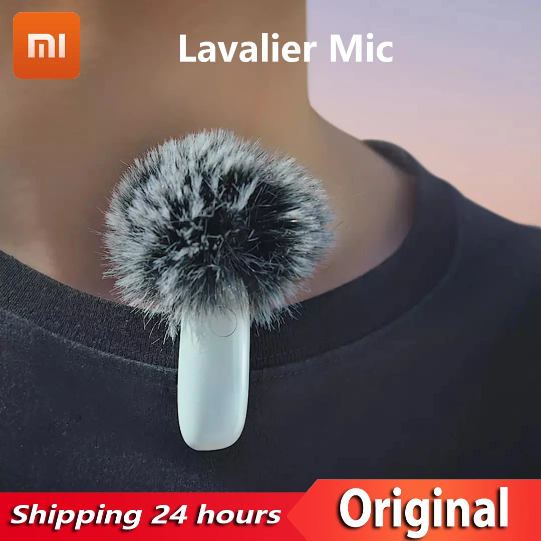 

Беспроводной петличный микрофон Xiaomi YOUPIN, портативный мини-микрофон для записи аудио и видео, для прямой трансляции, игрового телефона