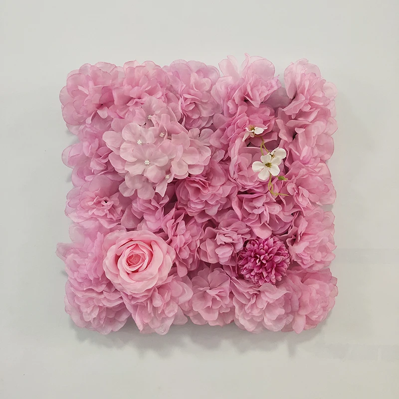 

Artificial Flower Panels for Wedding Decoration Mariage Backdrop Fores Decor 2023 35cmx35cm Artificial Flower Decorative Panels