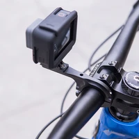 1pcs ztto 360 bicycle handlebar rotatable gopro mount high strength cycling camera holder adapter for helmet yi virb road bike