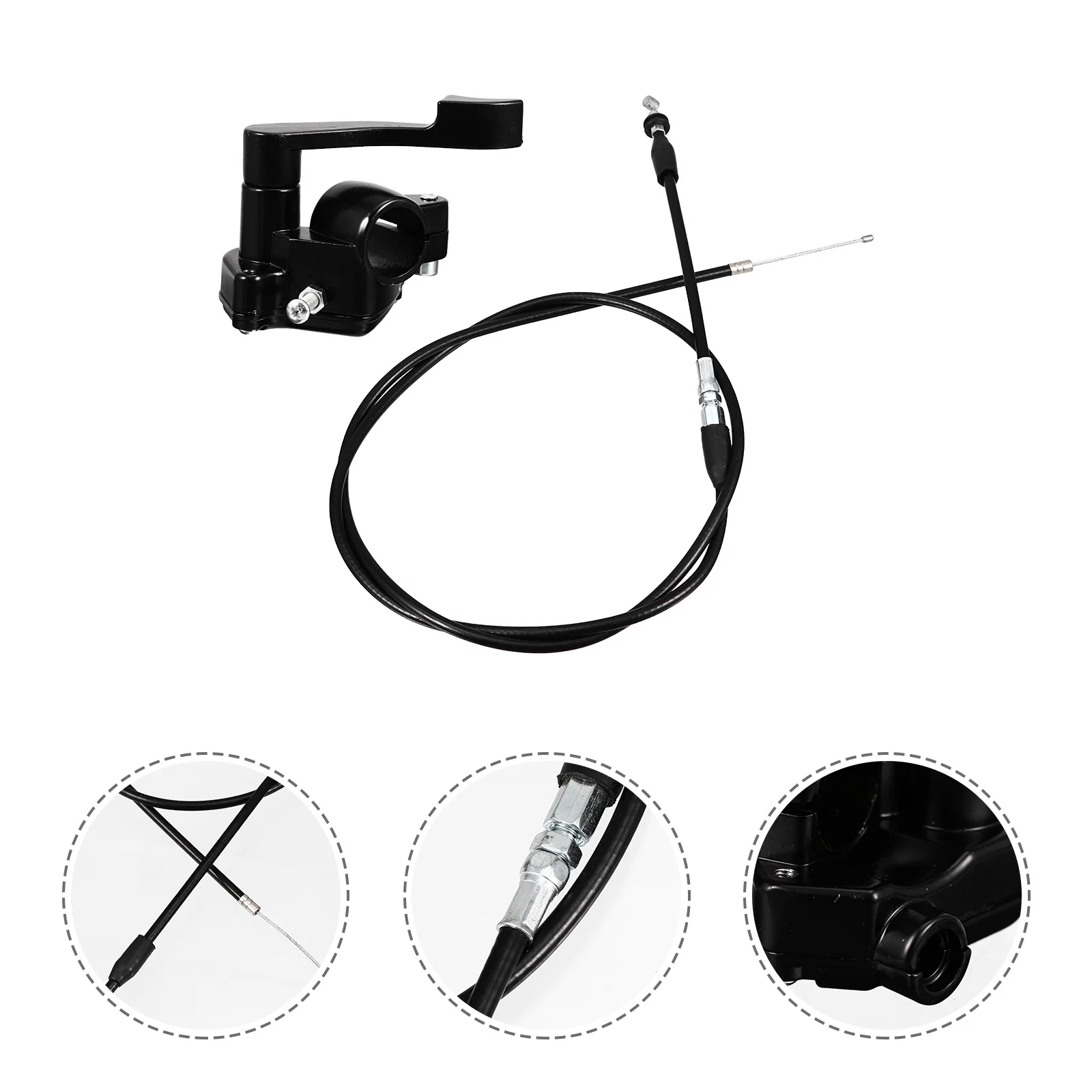 

Accelerator Cable Motorbike Throttle Lever Transmission Spare Parts Aluminum Thumb