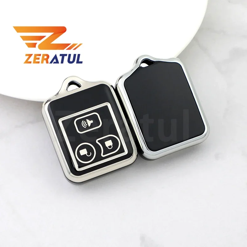 Чехол-брелок из ТПУ с 3/4 кнопками для Ford Focus Freestye F150 F250 E150 Ranger Explorer Econoline Lincoln Mercury