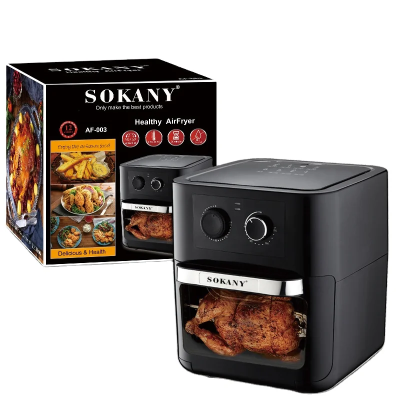 

Zogifts SOKANY Newest air fryer without oil & no oil air deep fryer kitchen appliance with rapid air circulation