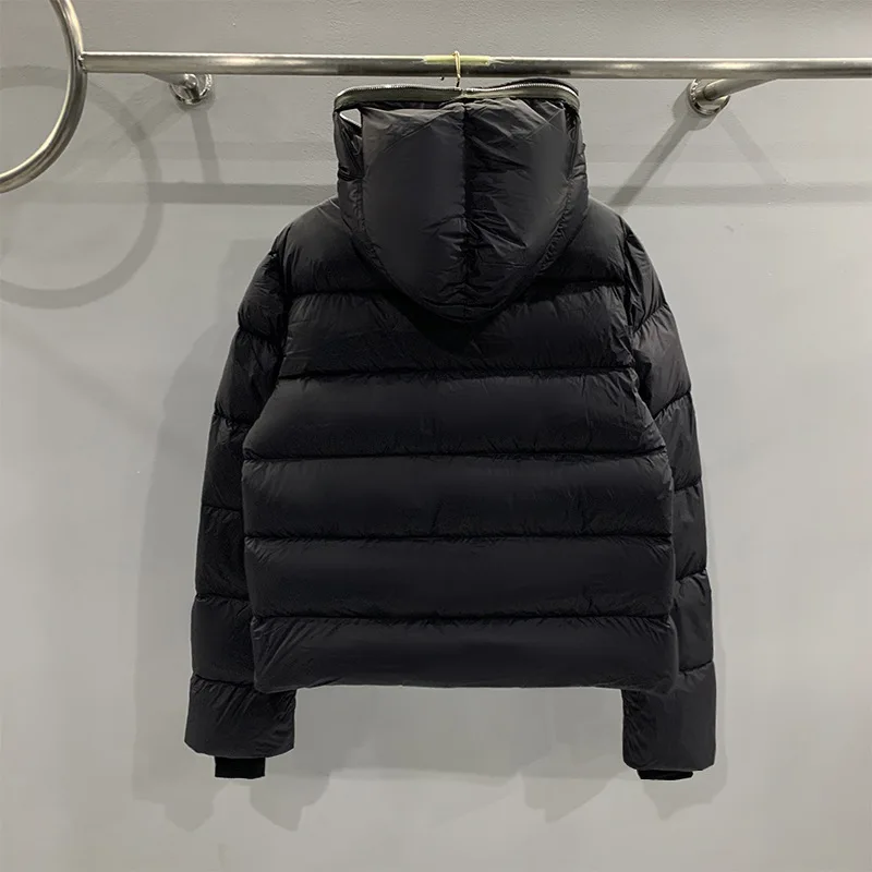 Зимняя куртка с изображением Рика Мужская Уличная одежда пальто совы и акулы