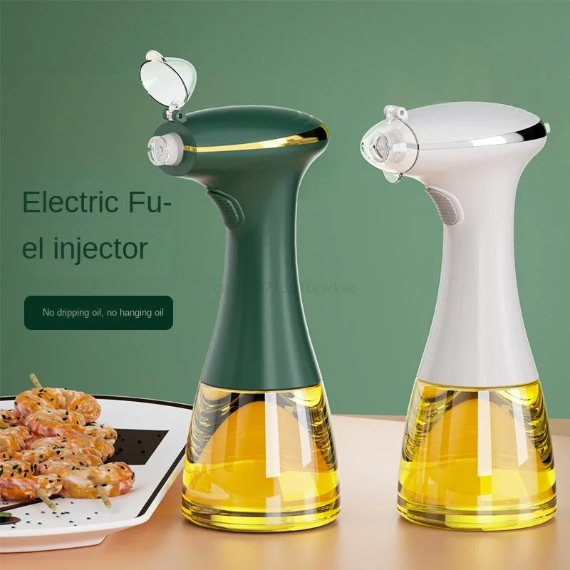 

Rechargeable Electric Olive Oil Spray Bottle for BBQ Kitchen Oil Sprayer Automatic Handheld Oil Spray Can Detachable Soy Sauce