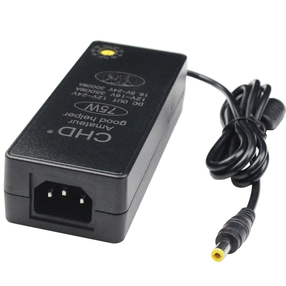 Adaptador de Alimentação Universal Ajustável 3v 4.5v 5v 6.5v 7.5v 9v 12v 15v 16v 18.5v 19v 20v 24v 3a 6acan Ser Equipado com Conversão Ele
