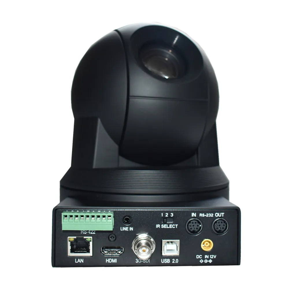Камера для конференц-связи RS232 PTZ DVI + SDI USB2.0 IP Full 1080P60fps 12X 20X Zoom Цифровая Pelco камера