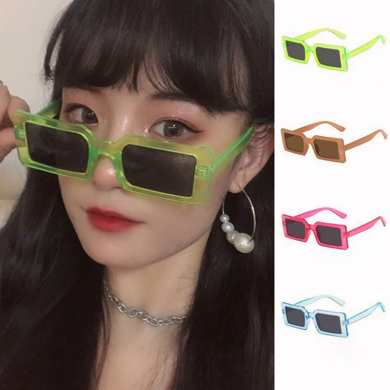 

2022 Fashion Women Sunglasses Classic Brand Designer Luxury Rectangle Shades Female Lady Sunglasses UV400 Sun Glasses For Women
