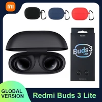 original xiaomi redmi buds 3 lite wireless earphones gaming headset touch control with mic fone bluetooth 5 2 sport headphones