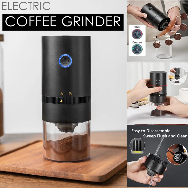 

Coffee Grinder Electric Mini Coffee Bean Nut Grinder Coffee Beans Multifunctional For Kitchen Home Travel Office Coffe Machine