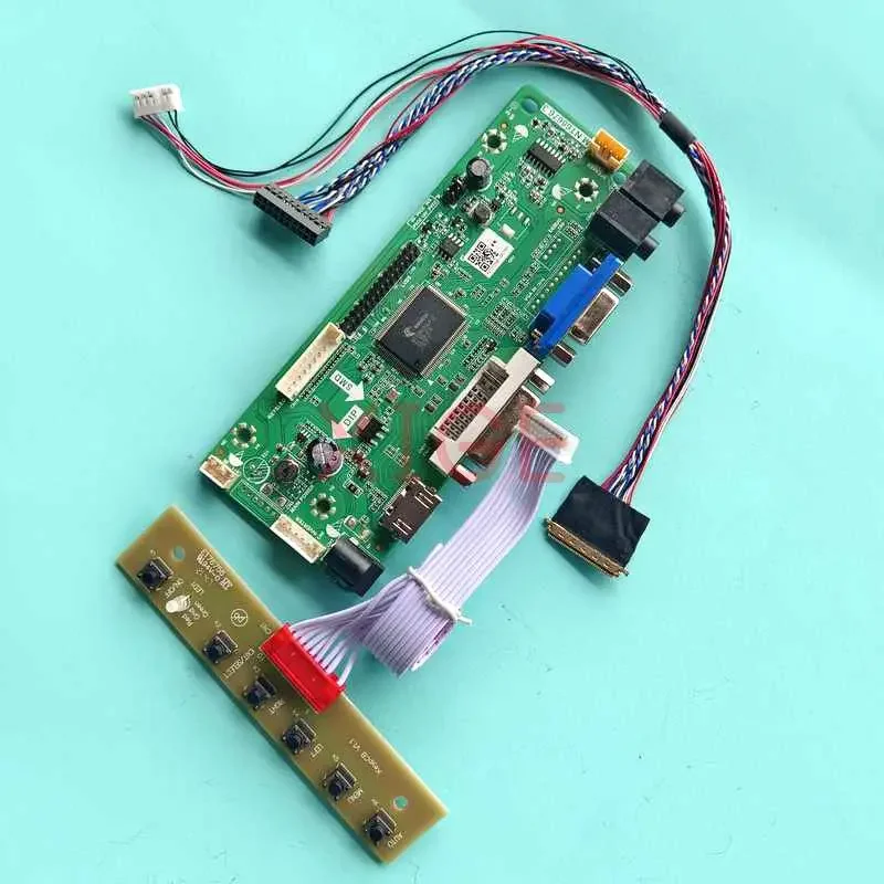DIY комплект контроллера материнская плата для Φ HDMI-Совместимость 11 6 &quotDVI VGA 1366x76 8