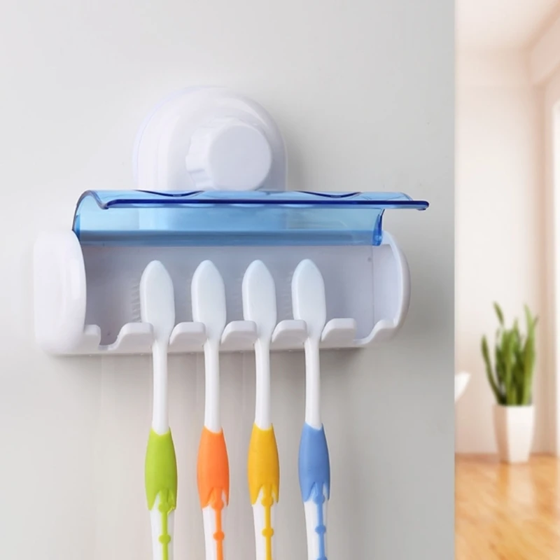 

Multifunction Toothbrush Holder Pack of 2 Household Draining Organization for Home Bathroom Showering