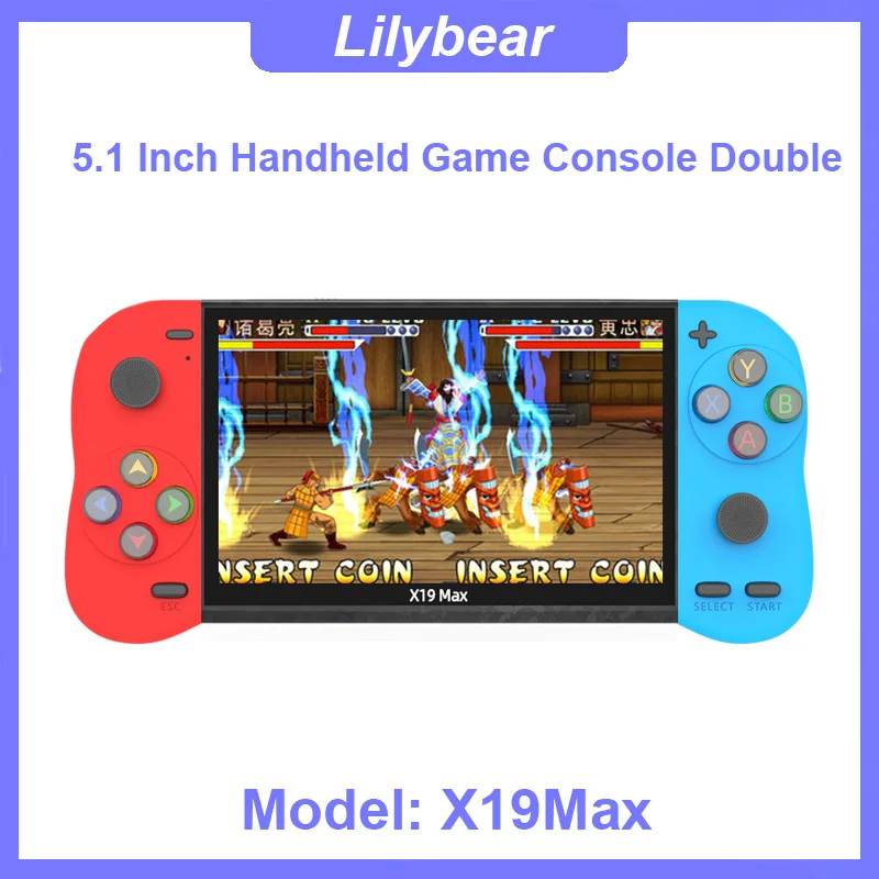 

5,1 дюймовая портативная игровая консоль с двойной планкой