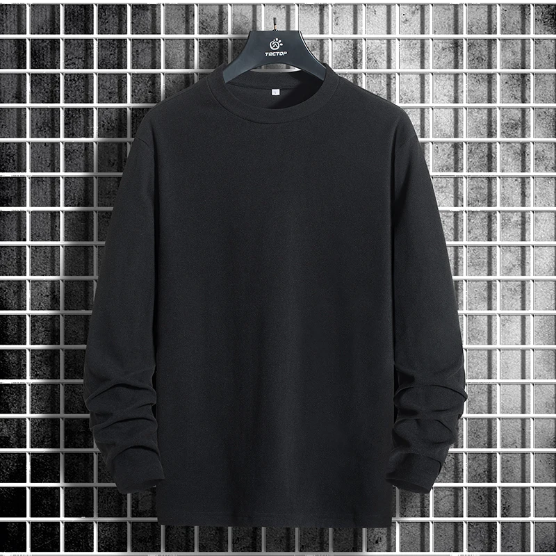 Осень весна 2023 толстовки мужские черные хип хоп Панк пуловер уличная