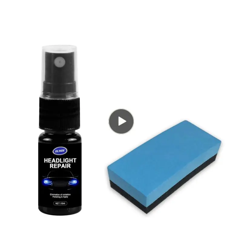 

50ml Universal Automotive Headlight Repair Fluid Portable Car Headlight Repair Refurbishment Liquid Practical Car Repair Fluid