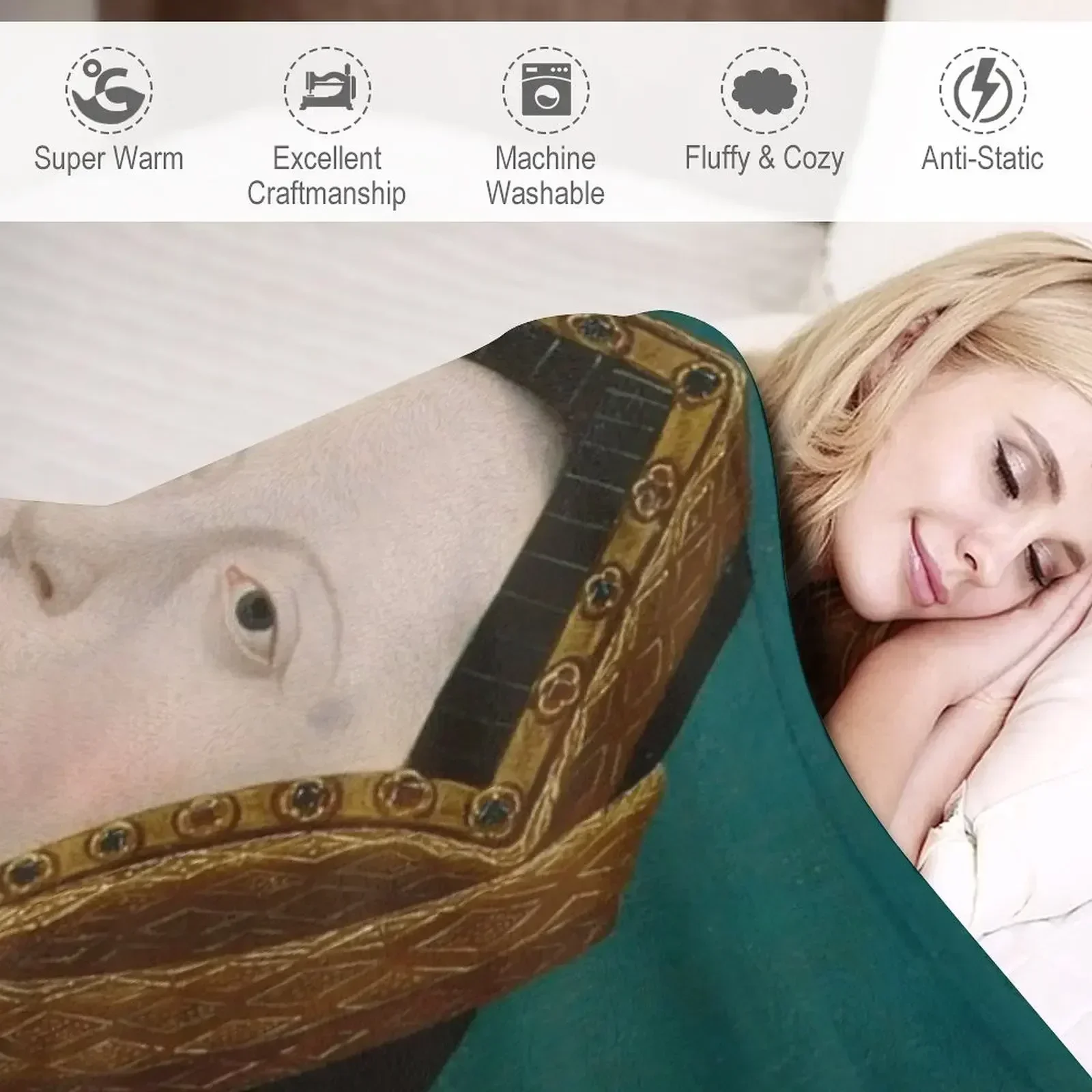 Винтажное плед Catherine of Aragon