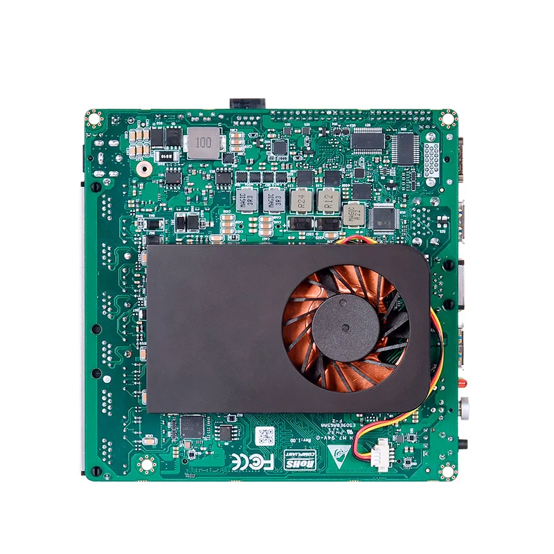 Фото Материнская плата для ITX-файрвола Pfsense с 6 портами I226v, процессором N150/N305, 1 HDMI, 4 USB, RS232, материнская плата для маршрутизатора Pfsense №3