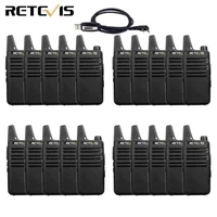Wholesale Walkie Talkie pcs RETEVIS RT22 FRS RT622 PMR Radio Handy Radio Station Hotel Restaurant Cafe Shop Walkie-talkies