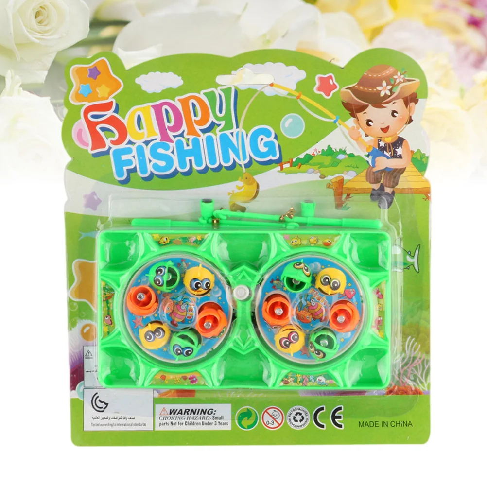 

1pc Fishing Summer Bathroom Magnetic Funny Clockwork Fishing Game for Pool